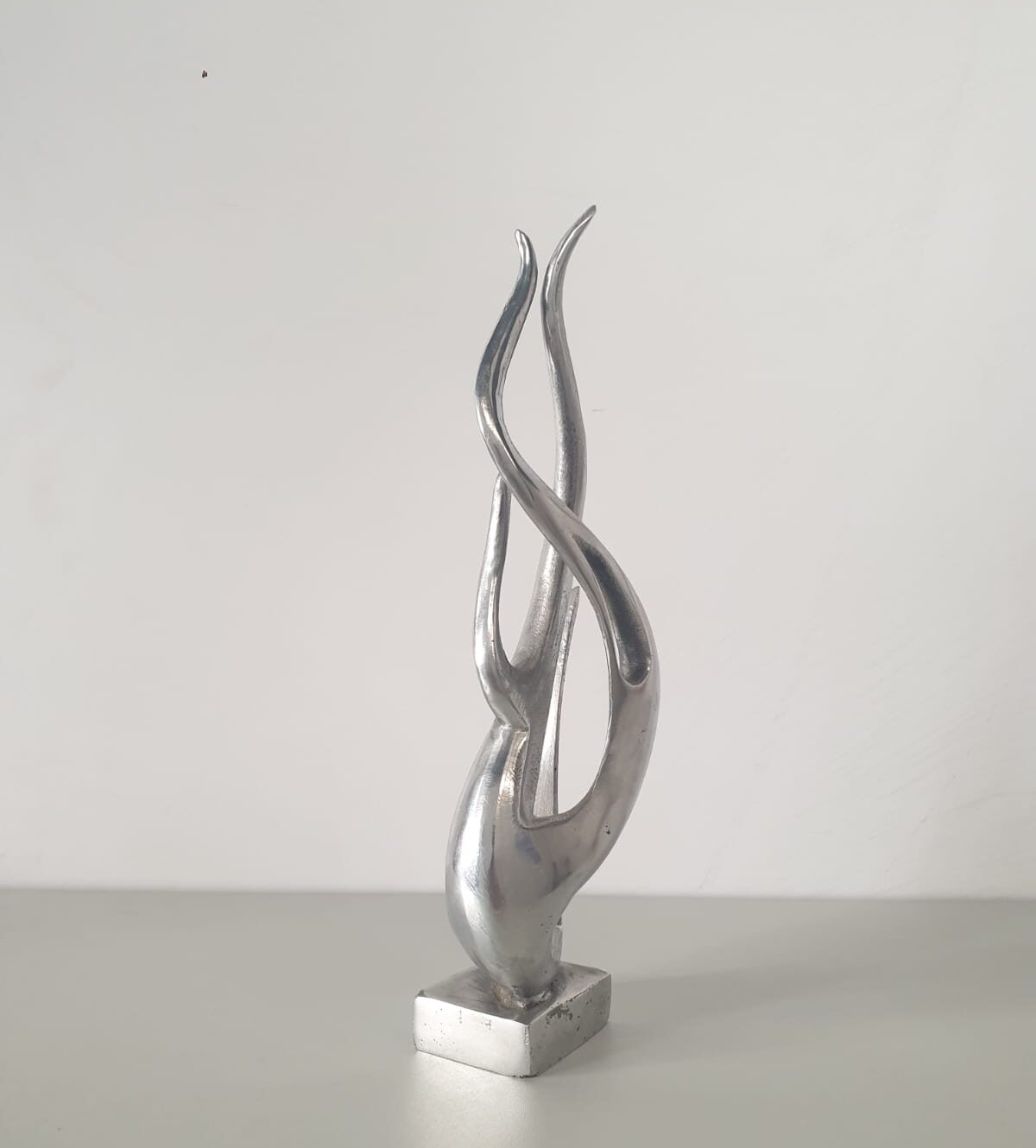 Sculpture Abstrait Inox